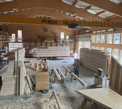 Stockage dans notre atelier