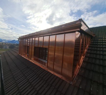 Blindage d'une lucarne